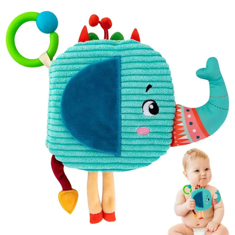 

Sensory Books For Babies Animal Soft Crinkle Sensory Books Early Education Toys For Toddler Babies Kids