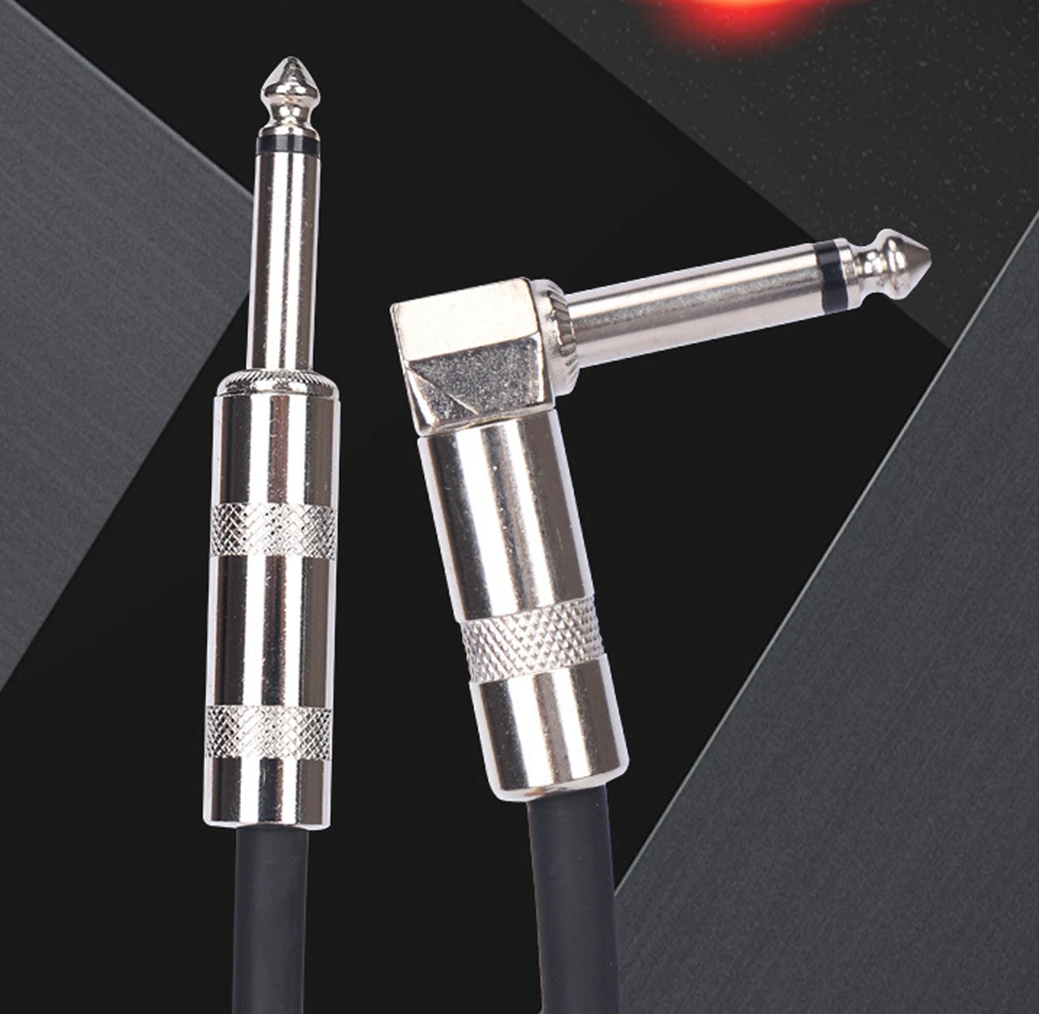 5pcs Guitar Effect Pedal Stompbox Audio Connection Cord Cable 6.5mm