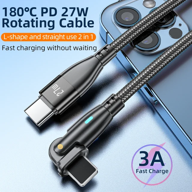 Charge rapide 3.0 20w chargeur rapide + câble Lightning Usb-c pour Iphone X
