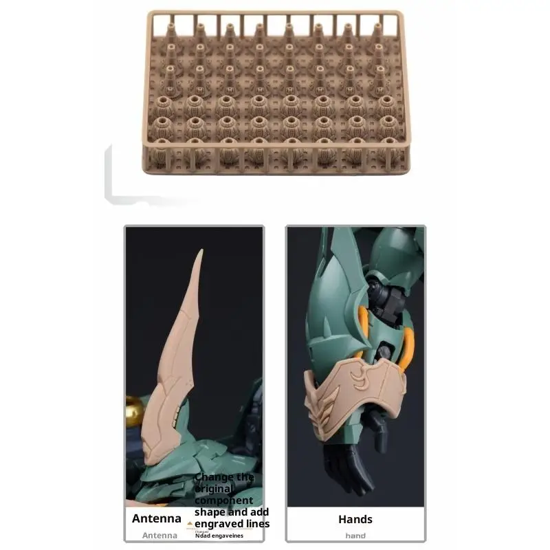 1 Set Antenna Sleeve Insignia Funnels Accessories Package For Osiris Aerial Dominator Model DIY 3D Printed Repair Parts