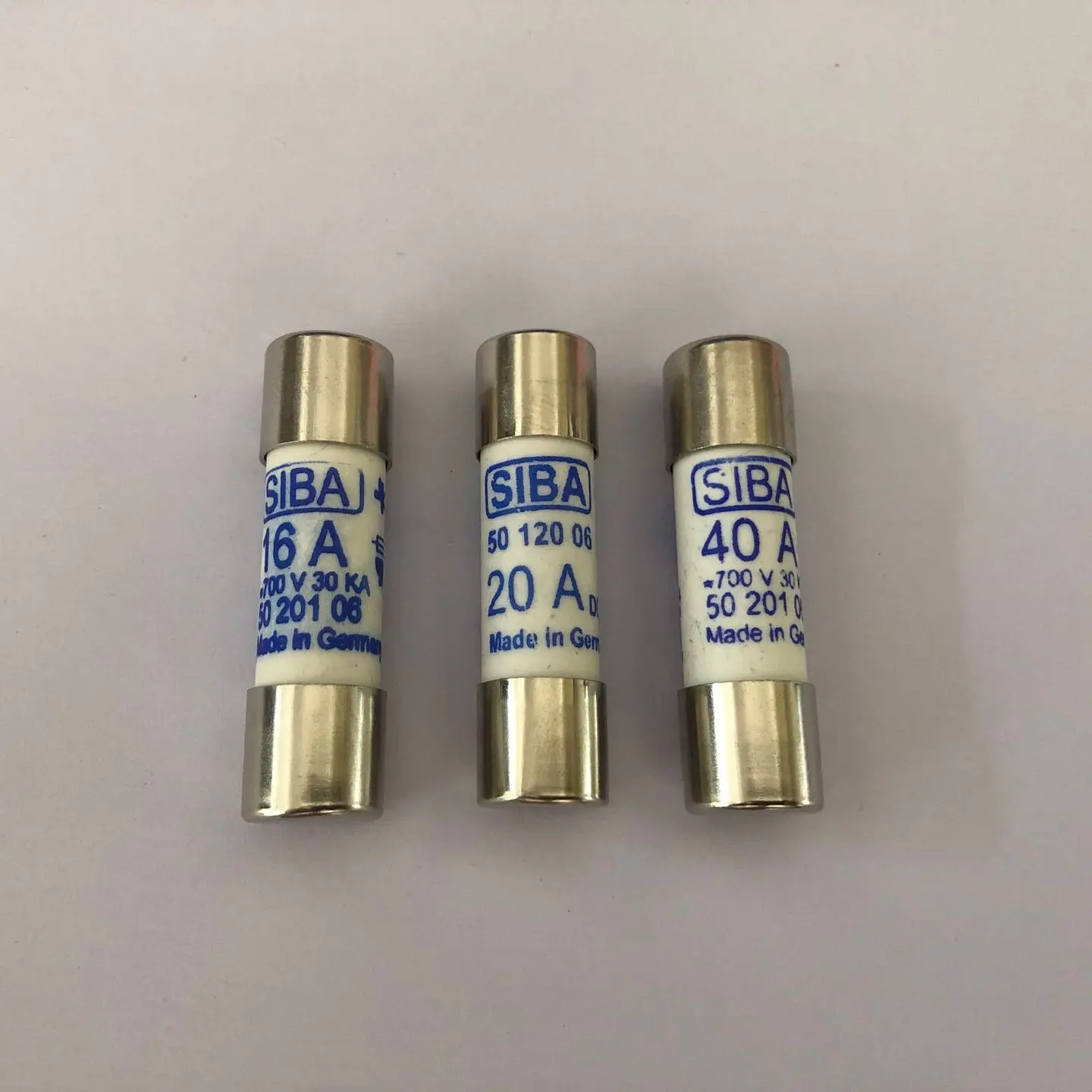 SIBA fuse tube 5020106 700V 14x51mm 14*51mm 10A/16A/20A/25A/32A/40/50A