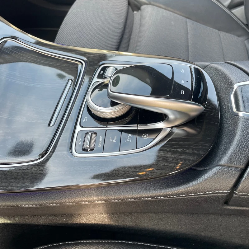 メルセデスベンツ Eクラス W213 コンソールギアパネルカバー カーボン調 メルセデスベンツ Eクラス W213 コンソールギアパネルカバー カーボン