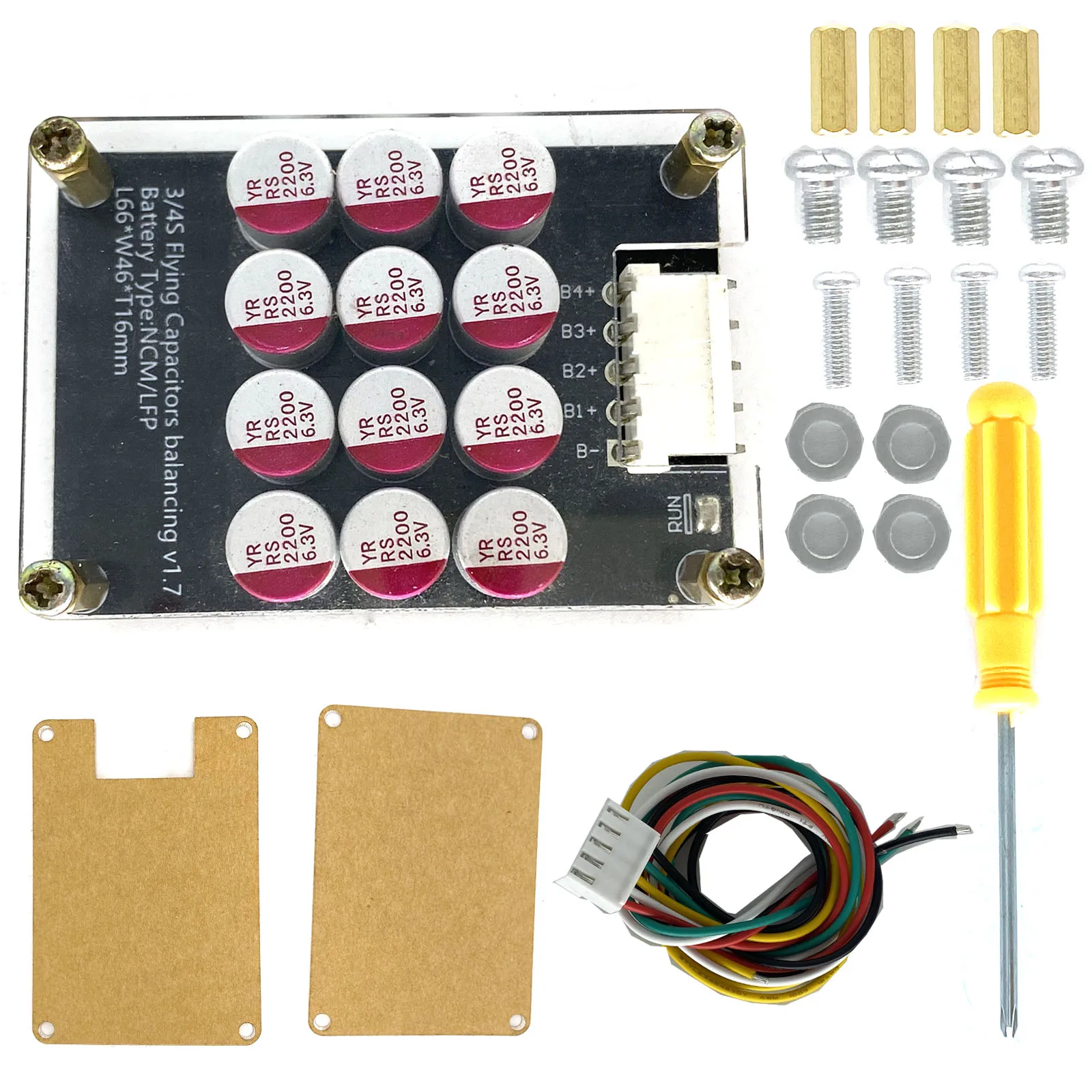 3S 4S 5.5A Bms Active Balancer Equalizzatore Board Ternary Lithium Iron Lithium Battery Fosfato Protection Board Trasferimento Di Energia