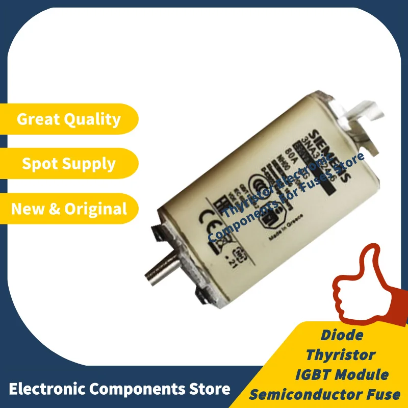 

Original Semiconductor Fuse 3NA3824-6 3NA7830-7 3NA3812-6 3NA3232 3NA6144 3NA7836 NA3802-6 3NA6142 3NA3240-2C