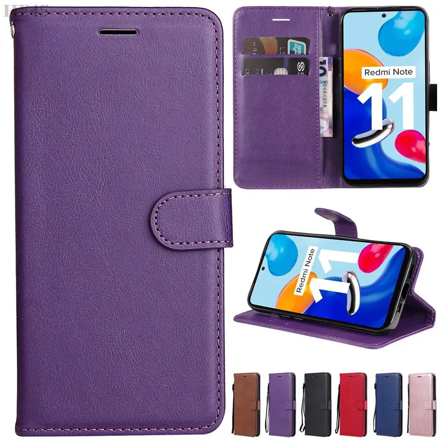 

Wallet Flip Phone Case For Xiaomi Redmi Note 12 Pro Plus 11S 11 Pro 10S 10 Pro 9 Pro 12C 10C 9A 9C 9T Poco X5 Pro 11T 12T Pro