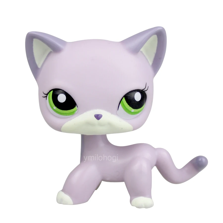 YASMINE Mini Short Hair Cat Kitty Figure Collect Animal Toy Girl Gift lps #336 2291 2249 gi joe toys Action & Toy Figures