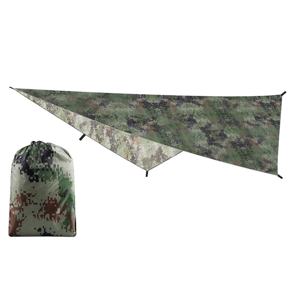 Waterproof Polyester Camouflage Awning Canopy for Camping
