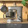 Stand Mixer, 9.5 Qt. 660W 10-Speed Electric Kitchen Mixer with Dishwasher-Safe Dough Hooks, Flat Beaters, Wire Whip & Pouring Sh 2