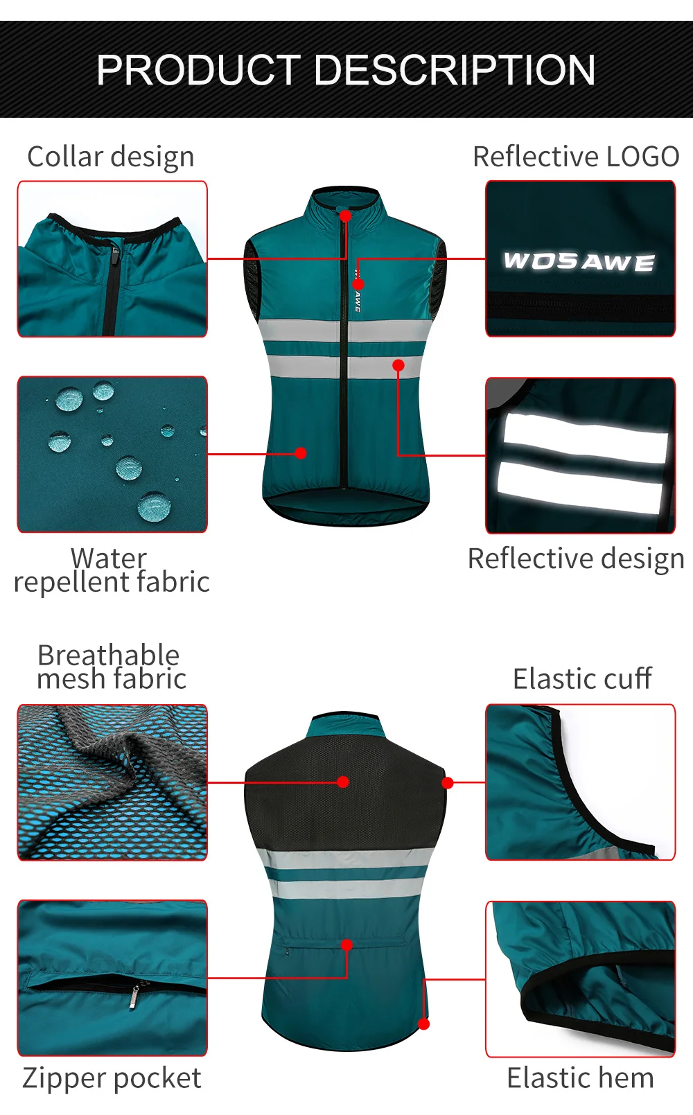 Reflective Vest Top 21