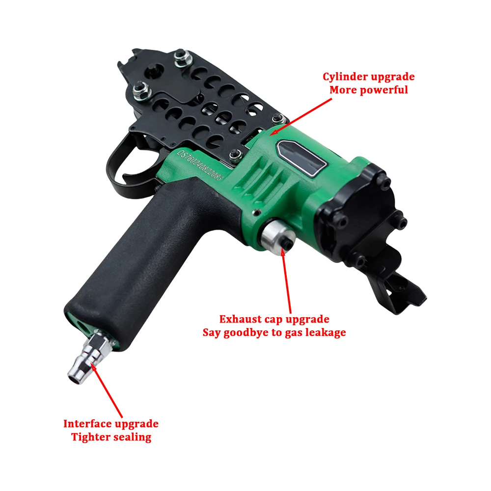 Pneumatic C-type nail gun, car seat cushion, sofa cushion, spring mattress bundl