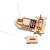 DIY Remote Control Boat Toys Wooden RC Boat Electronic Kids Handmade Building Educational Experimental Model Kit Puzzle 2