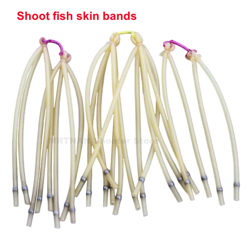Slingshot Fishing Rubber Band Shooting High Elastic Shooting Fish