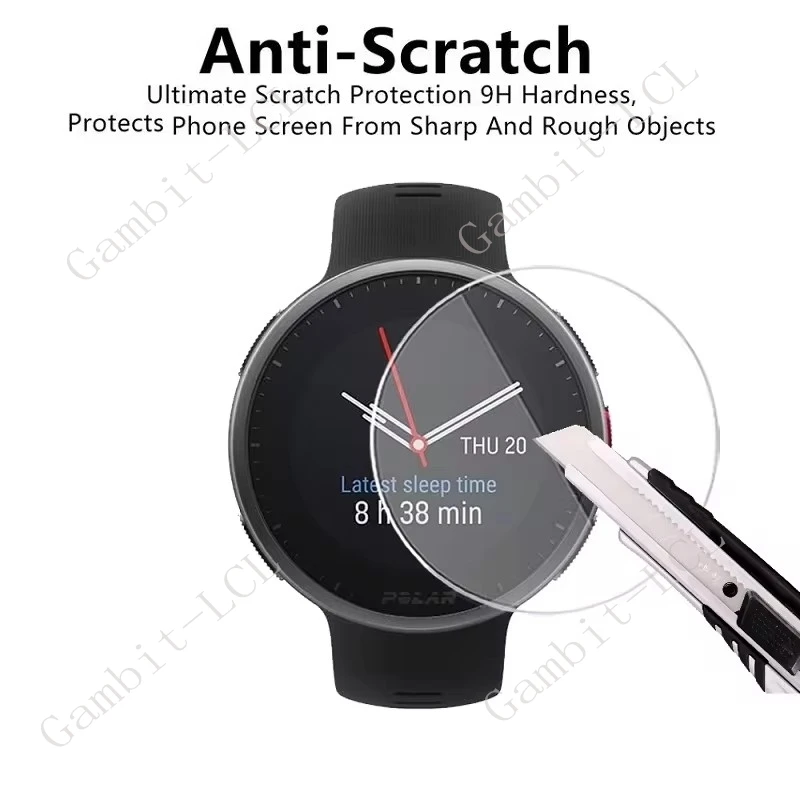 3-Pack Premium 9H Tempered Glass Screen Protectors