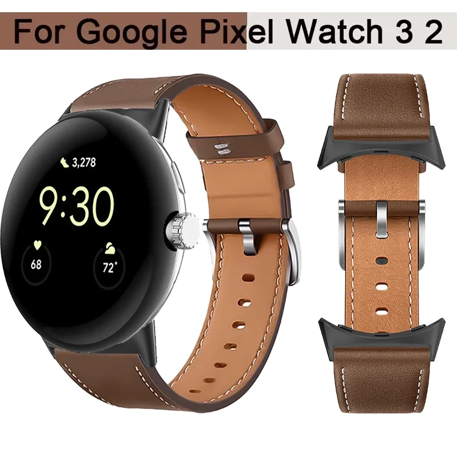Premium Leather Replacement Wristband Bracelet