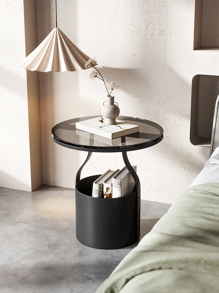 Nordic Mobile Metal Nightstands, Bedside Tables, Storage Cabinet, Living Room, Sofa Side Table, Home Furniture Customized