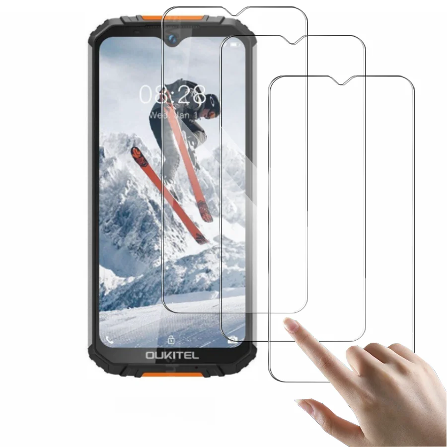 

2 шт., защитная пленка для экрана OUKITEL WP36, пленка из закаленного стекла для OUKITEL WP36, защитная Передняя пленка