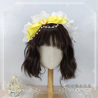 

Original Design Lolita Hair Bow Headband KC Headband Lolita Ornament
