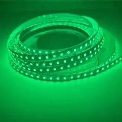 Colorful Flexible LED Light Strip - 120 LEDs/m, Versatile Home Decor Lighting - 4 m (Green)