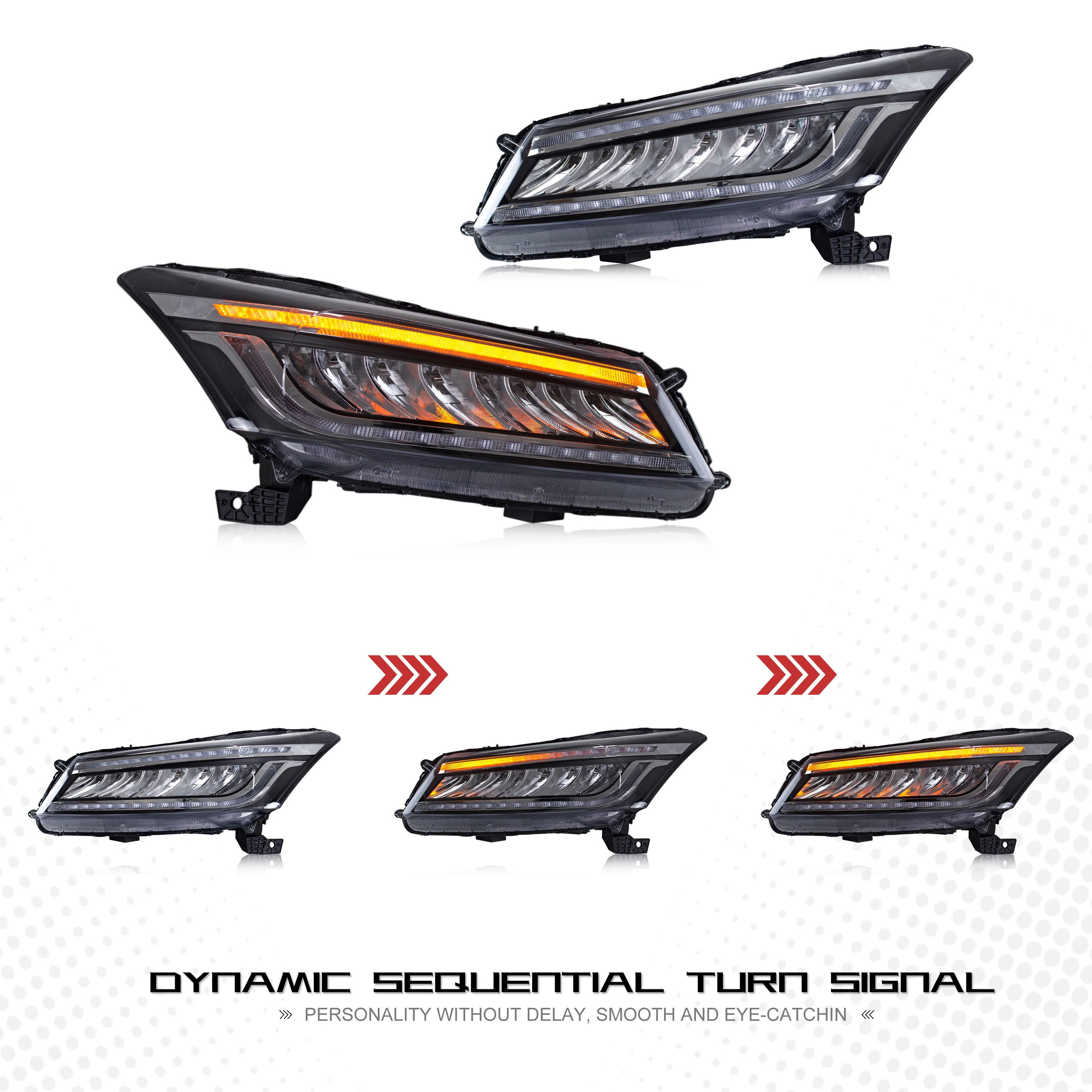 ホンダアコードヘッドライトアセンブリ2008 2009 2010ドライバサイドバルブ付HO 2502135用DOT認定交換(車両トリム:クーペ) WEELMOTO ヘッドライトアセンブリペア 2008-2012 ホンダ アコード 4Dr、2008 2009 2010 2011 2012 ホンダ  アコード ヘッドライトアセンブリ ヘッドランプ 交換用 ブラック ハウジング アンバー リフレクター 左+右