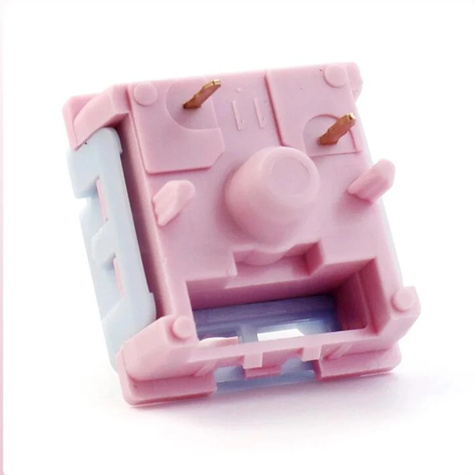 Sunlit Pink Switch Light Pressure Office Typing Preferred 30g 5