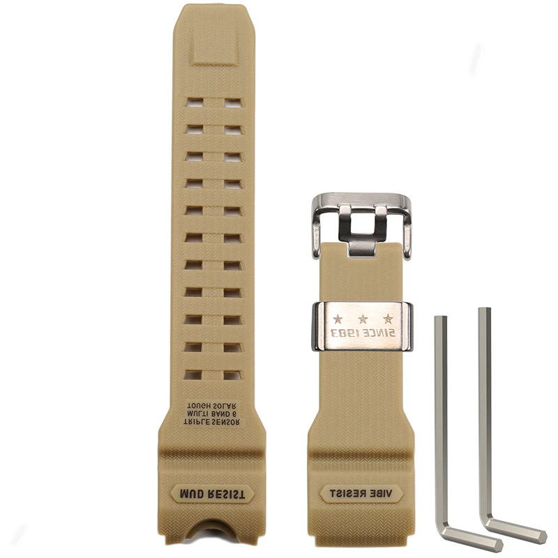 thumbnail image 1 of Accesorios para reloj Casio MUDMASTER GWG1000 Master con correa de acero inoxidable para hombre, 1 of 5