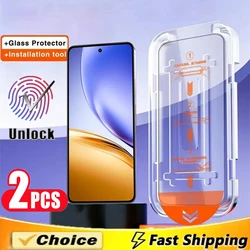 Premium HD Tempered Glass Screen Protector Set (2 - Pack) with Installation Tool - Realme GT 7T