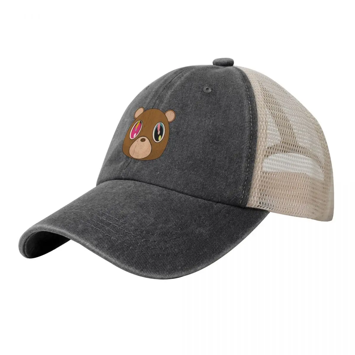 

The Kanye Bear Baseball Cap Wild Ball Hat Beach Outing Dropshipping Mountaineering Men Caps Women's