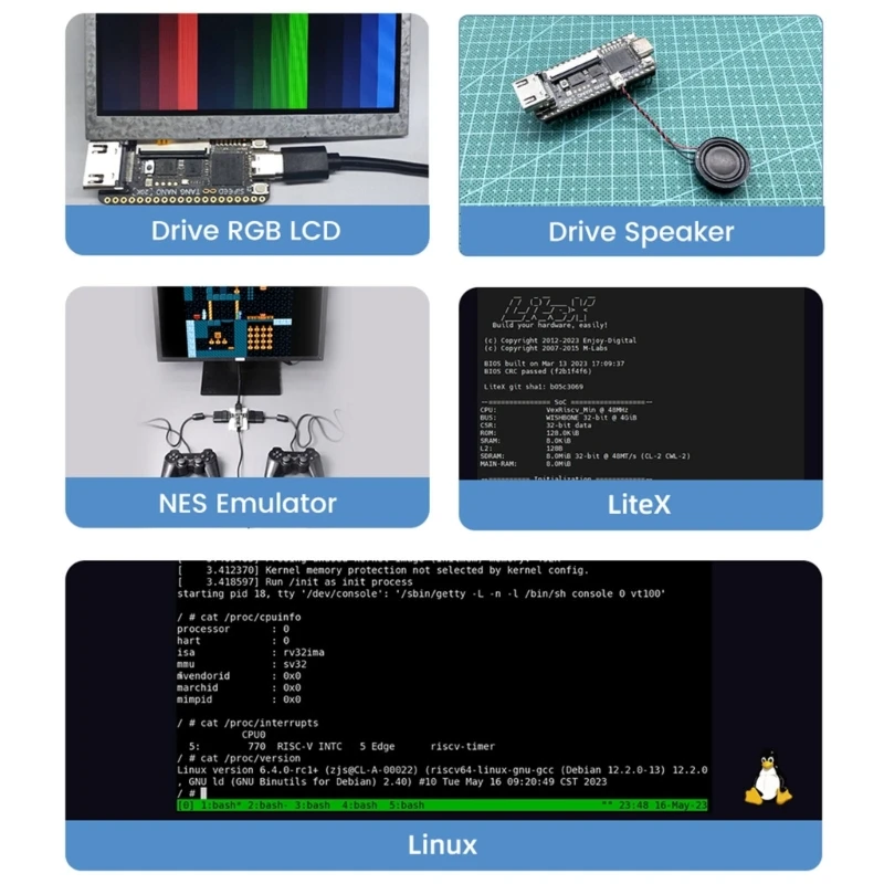 

Tang Nano 20K FPGA Board with USB2.0 HS Interface for High Speed JTAG Download and Serial Communication