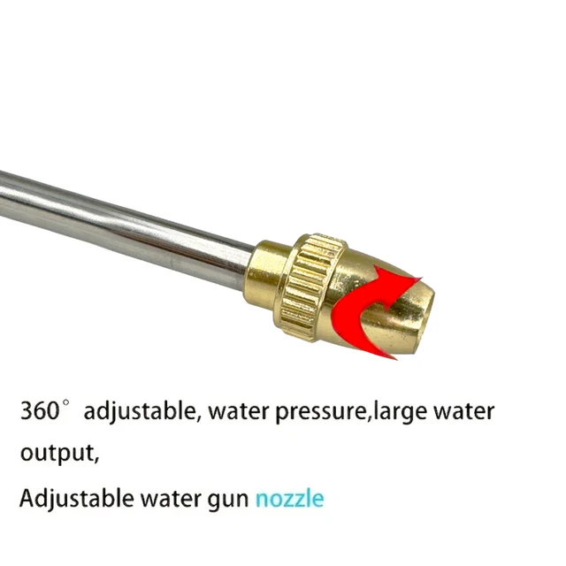 Long Handle Spray Gun High Pressure Car Wash Foam Gun Multi-Functional Courtyard Daily Watering Sprinkler Garden Hose Nozzle 4