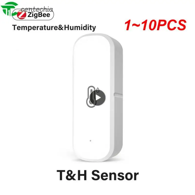 

Датчик температуры и влажности с голосовым управлением, дистанционный монитор для умного дома, 1 ~ 10 шт.