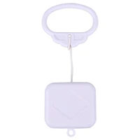 Pull String Cord Music Box White Baby Infant Kids Bed Bell Rattle Toy Gifts New Parts Accessories for Children Brahms Lullaby 2
