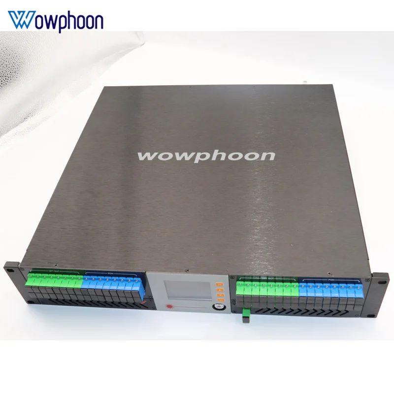 EDFA WDM 32 ports Optical Fiber Amplifier, 32 Ports, 16dBm, CATV 1550nm, High Power, Multi-Output, EDFA, WDM Customized
