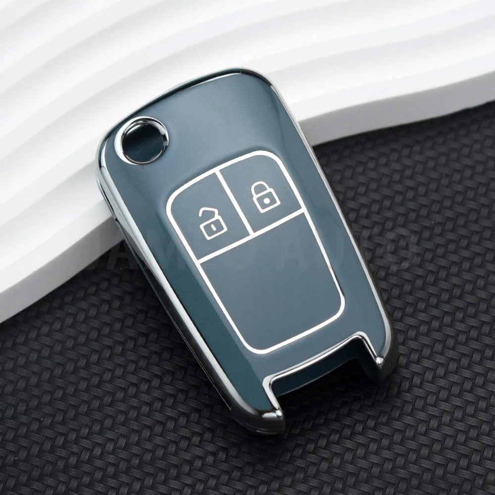 Car Key Shell TPU for Chevrolet Cruze Epica Lova Camaro Impala for Buick Opel Vauxhall Insignia Astra J Mokka Zafira
