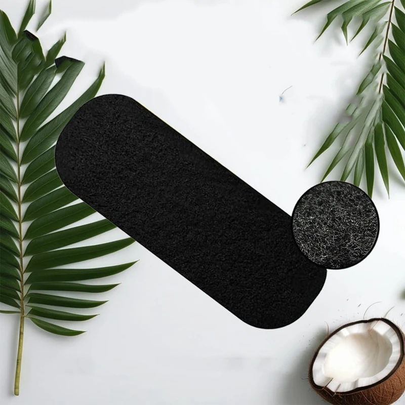 12PCS Ceiling Fan Filter Activated Coconut Shells Carbon Air Filters Self-Adhesive Ceiling Fan Blade Top Keeps Air Fresh
