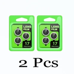 Ultimate Metal Camera Lens Protector | 3D Snap - On Anti - Scratch Glass Film (2 PCS)