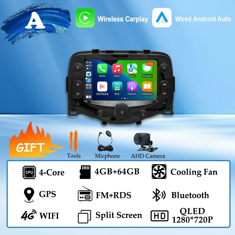 (A) 4G 64G AHD