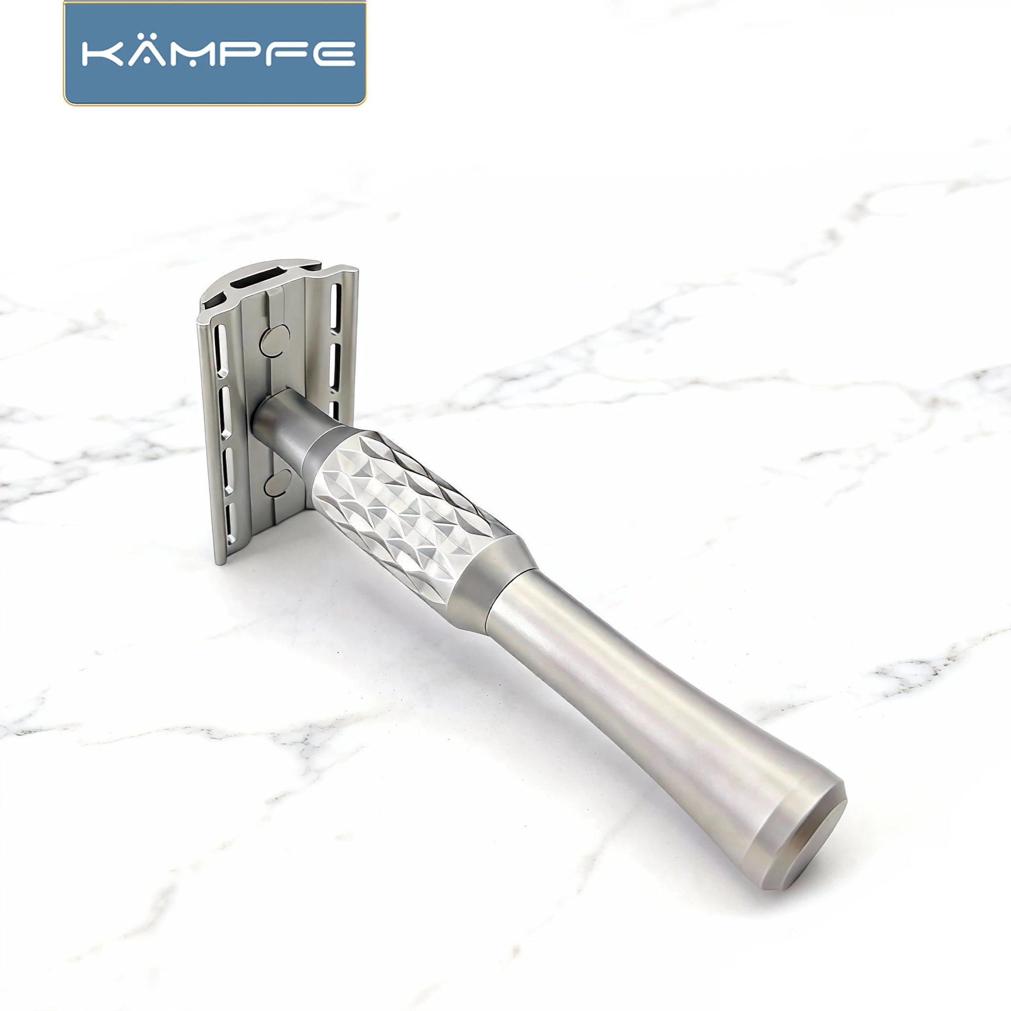 Kampfe Double-Sided Stainless Steel CNC Razor Shaver for Men Barber ...