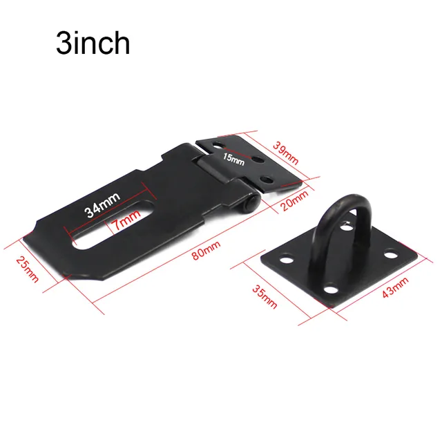 black 3 inch