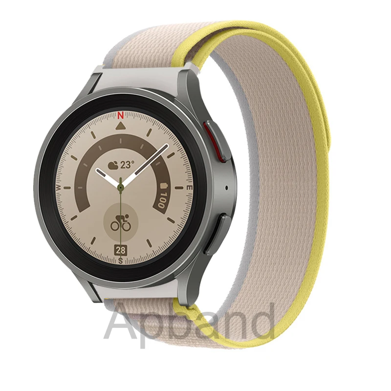 Trail Loop Strap For Samsung Galaxy Watch 6 7 4 44mm 40mm 5 Pro 45mm No Gaps bracelet Galaxy Watch 4 Classic 46mm 42mm 20mm band