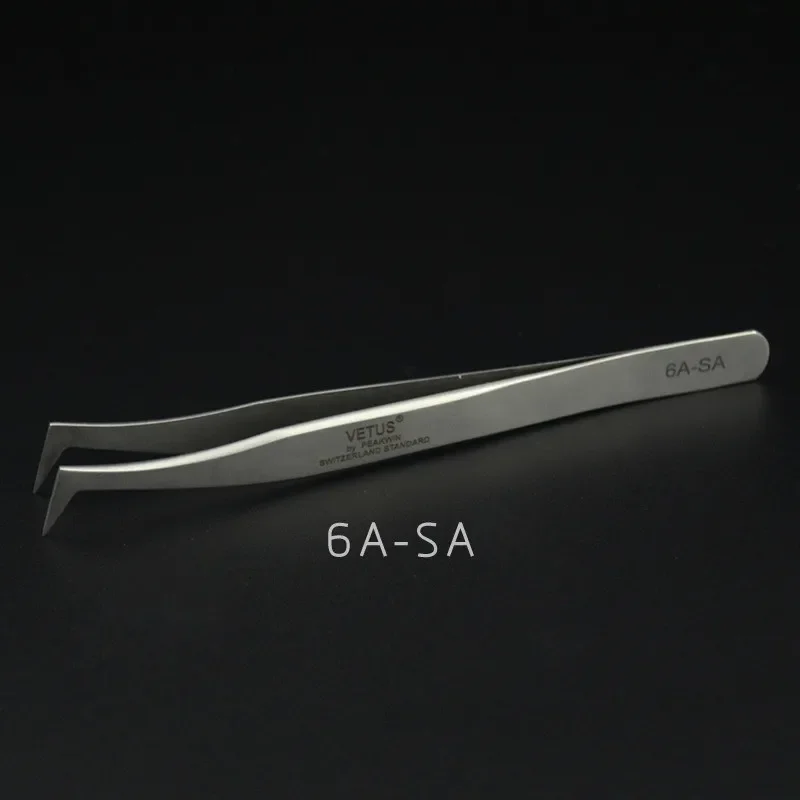 6A-SA Eyelash Tweezer 3D/6D Volume Eyelash Extension 100% VETUS Original Best Quality Fan Lashes Tweezer 2