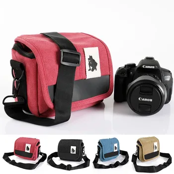 Borsa per fotocamera per Canon EOS R100 R10 R50 R7 RP 250D 200D M200 M50 SX70 SX60 Nikon ZFC Z50 Z30 Z5 per Fujifilm Panasonic Leica Sony