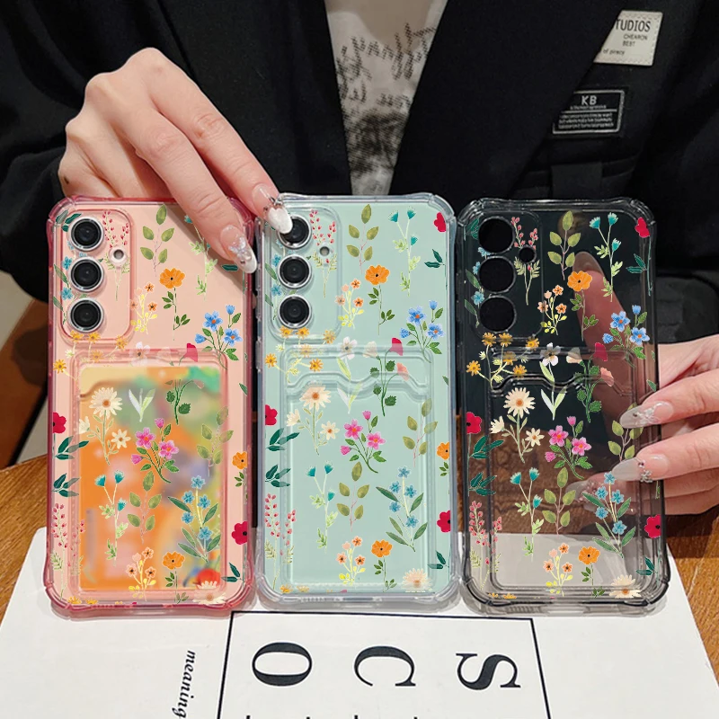 Vibrant Floral Phone Case - Colorful Flowers and Plants Design