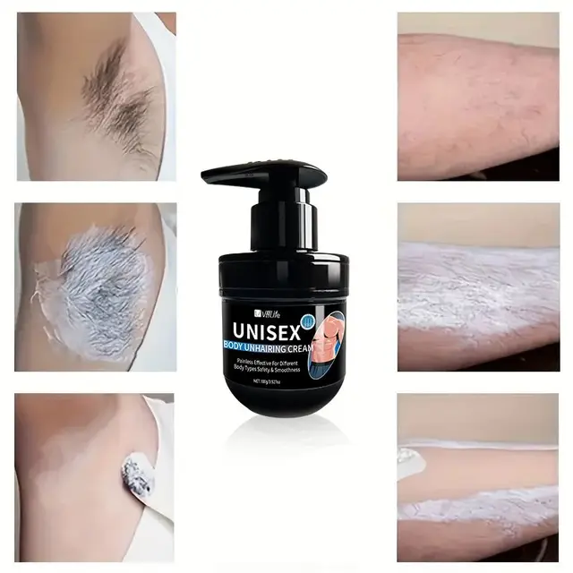 Viilife Painless Hair Removal Cream for Men 4