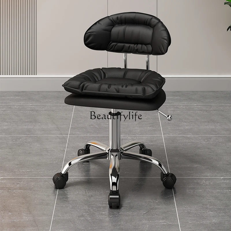 

Barber Shop Home Backrest Dedicated Beauty Stool