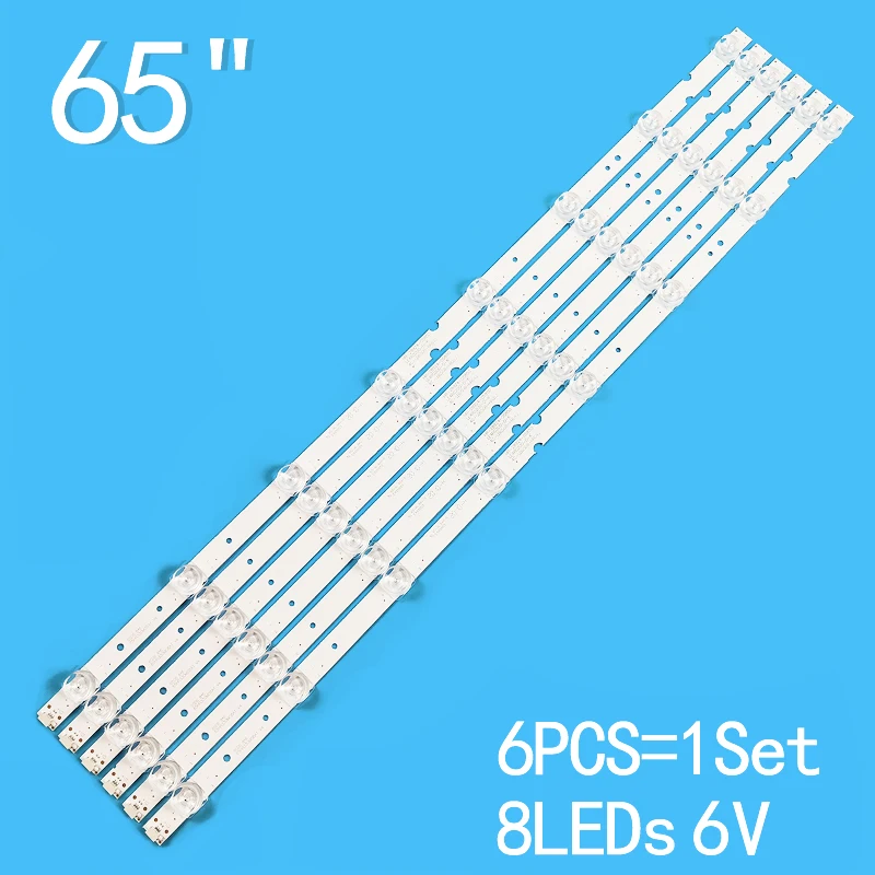 615m LED backlight Strip For Thomson 65UD6306X1 65UD6326 65UD6306 65UD6336 65UD6406 TCL 65S421 65S423 65S425 4C-LB6508-HR01J