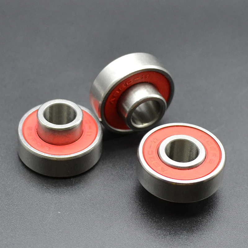 608 RS 베어링, ABEC-11 통합 스페이서 베어링, 608 스케이트보드, 롱보드, 댄스보드 베어링, 8 개, 8x22x7mm