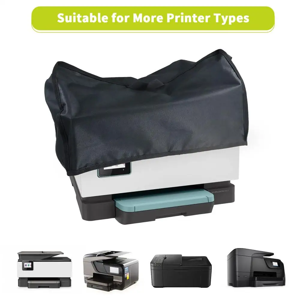 For HP/Epson/Canon/Brother Wireless Printers Printer Dust Cover Portable Oxford Cloth Printer Covers Water Resistant Wireless