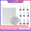 Yelix Premade Fan 4D -20D Packaging Custom Lash Boxes Packaging With Logo Personnalised Eyelashes Wholesale Bulk Eyelashes 1