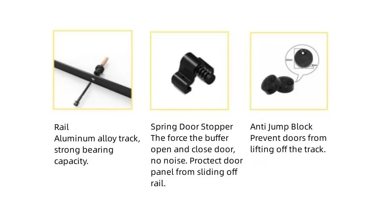 Kit Hardware porta celeiro