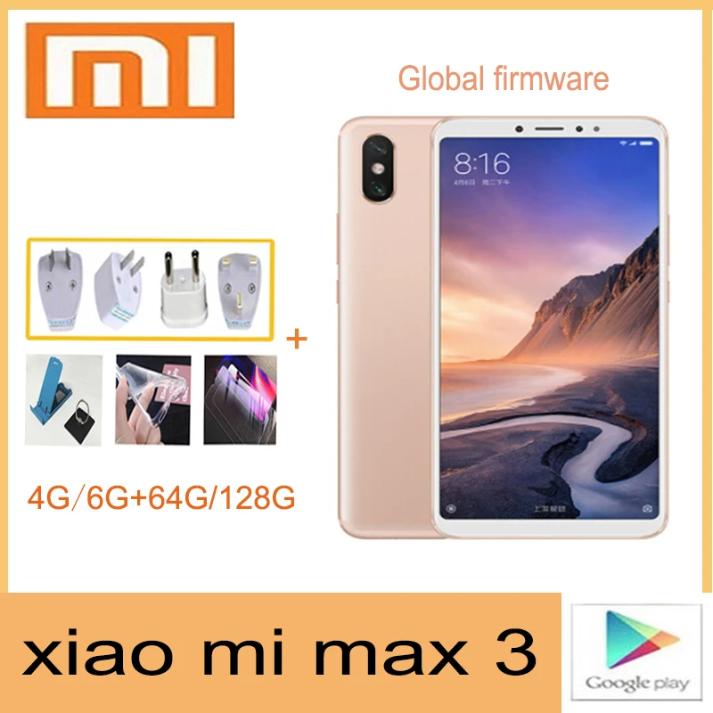 android umx cell phone celular global version redmi xiaomi max 3 smartphone mobilephone straight talk cell phones unlock android top android cell phones